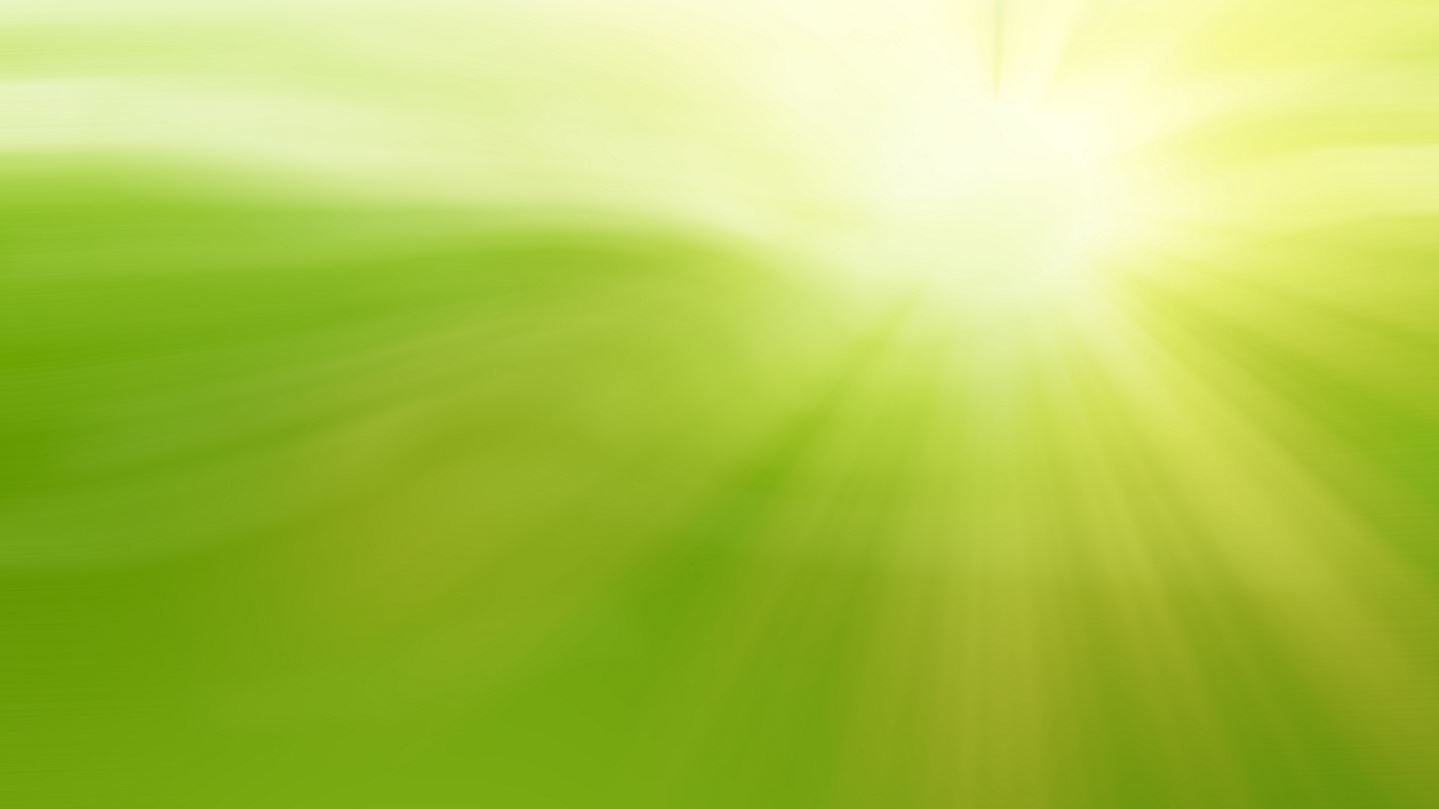 Abstract image of sun rays with green overlay