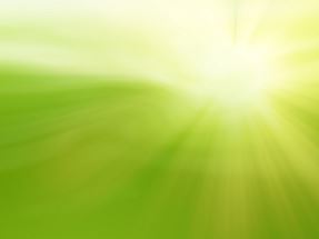 Abstract image of sun rays with green overlay