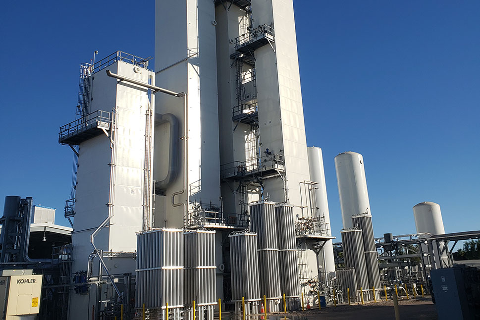 ASU (air separation unit) in Chandler, Arizona